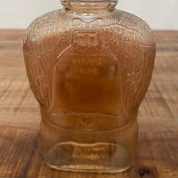 Antique Golden Wedding Full Pint Empty Bottle - Picture 6 of 9